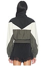 view 5 of 5 Nora Track Jacket in Black & Grey Multi
