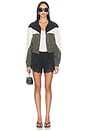 view 6 of 5 Nora Track Jacket in Black & Grey Multi
