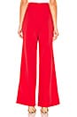 view 3 of 4 Crescendo Wide Leg Pant in Red