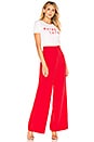 view 4 of 4 Crescendo Wide Leg Pant in Red