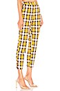 view 2 of 4 Britta Pant in Yellow Plaid
