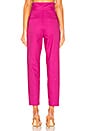 view 3 of 4 Calvin Pant in Magenta