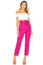 view 4 of 4 Calvin Pant in Magenta