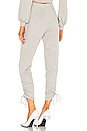 view 3 of 4 Evette Jogger in Heather Grey