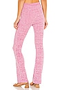 view 3 of 4 Mckenna Knit Pant in Marled Pink
