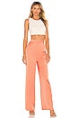 view 4 of 4 ZURIA 팬츠 in Salmon