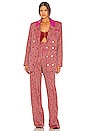 view 4 of 6 Nadja Trouser in Pink & Red