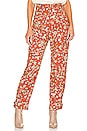 view 1 of 4 Drew Pant in Zoe Rust Floral