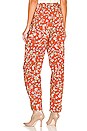 view 3 of 4 Drew Pant in Zoe Rust Floral