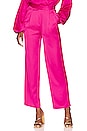 view 1 of 4 Taylor Trouser Pant in Hot Pink