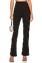 view 1 of 4 Kylie Split Hem Pant in Black