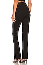 view 3 of 4 Kylie Split Hem Pant in Black