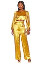 view 4 of 4 Britt Pant in Prosecco Gold