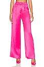 view 1 of 4 Andie Trouser Pant in Raspberry Pink