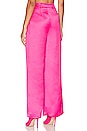 view 3 of 4 Andie Trouser Pant in Raspberry Pink
