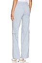 view 4 of 5 PANTALON CARGO ARDEN in Chambray Blue