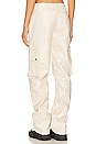 view 3 of 4 Rylee Faux Leather Pant in Bone White