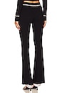 view 3 of 5 Dani Knit Embellished Pant in Black