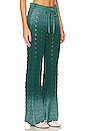 view 2 of 4 Jelissa Ombre Knit Pant in Green Ombre