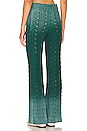 view 3 of 4 Jelissa Ombre Knit Pant in Green Ombre