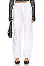 view 2 of 5 Maci Cargo Pant in Bright White