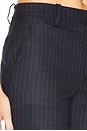 view 6 of 6 PANTALON ELODIE in Grey Pinstripe