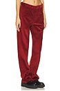 view 2 of 6 BAGGY CORD パンツ in Oxblood