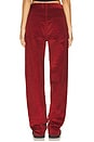 view 4 of 6 BAGGY CORD パンツ in Oxblood
