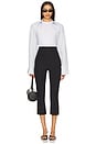 view 5 of 6 Marnie Capri Pant in Black