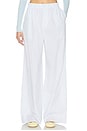 view 1 of 6 x Emma Rose Swift Pant in Ocean Stripe