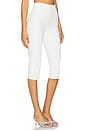 view 2 of 6 Cindy Cropped Capri Pant in White