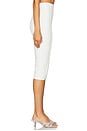view 3 of 6 Cindy Cropped Capri Pant in White