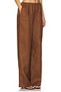 view 2 of 6 Asa Easy Pant in Chocolate