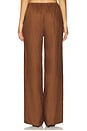 view 4 of 6 Asa Easy Pant in Chocolate