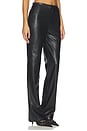 view 2 of 6 x Emma Leger Greta Faux Leather Pants in Black