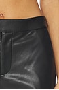 view 6 of 6 x Emma Leger Greta Faux Leather Pants in Black