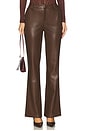 Delaney Pant in Chocolate Brown