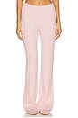 x Emily Gemma Bessie Knit Pant in Light Pink