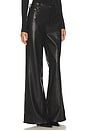 view 2 of 6 Brooklyn Faux Leather Pant in Black