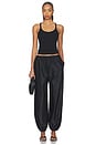 view 5 of 6 x Christina Elezaj Lena Pants in Black