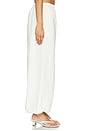 view 3 of 6 Lexi Linen Pant in White