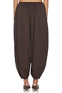 view 4 of 6 PANTALON OFELIA in Chocolate Brown