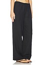 view 2 of 6 Lexa Linen Pant in Black