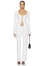 view 6 of 7 PANTALÓN POLLY in Ivory