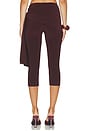 view 4 of 6 PANTALON CARMELA in Chocolate Brown