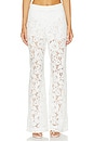 view 1 of 6 PANTALON EMBER in White