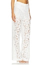 view 2 of 6 PANTALON EMBER in White