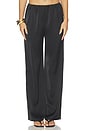 view 1 of 6 PANTALON ALETTE  in Black