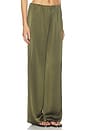 view 2 of 6 PANTALON ALETTE  in Olive Green