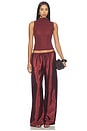 view 6 of 6 PANTALON DEBORAH  in Wine